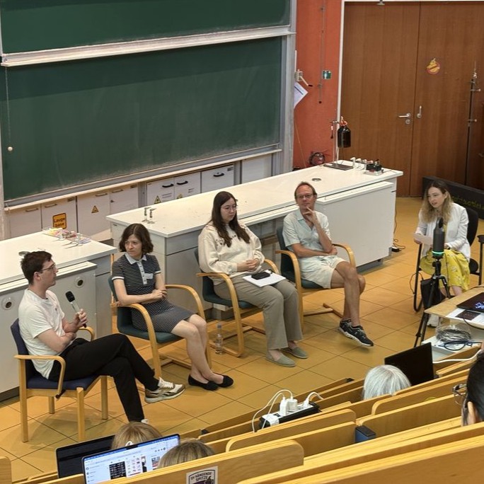 The career round table panel at ML4Chem 2026